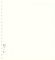 Lindner 802o White plain page 10/pack