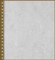 Lindner 809 Dark brown page with interleave 10/pack