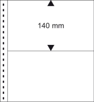 Lindner setelikansion lehti, 2 taskua 240 x 140 mm (valk)