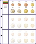 Liettua + 2 lisälehti Lindner 8450 kansioon