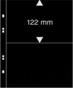 Multi-Collect musta lehti 2 taskua 122 x 189 mm, 10/pakk