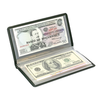 Elegant small Banknote Album 175 x 85 mm