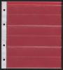 K8 Single page for 3x Euro coin sets, red