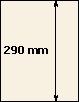 290 mm | Lindner T-Blank lehti *[3]