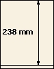 238 mm | Lindner T-Blank lehti *[1]