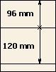 96 mm | 120 mm | Lindner T-Blank page