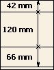 42 mm | 120 mm | 66 mm | Lindner T-Blank lehti