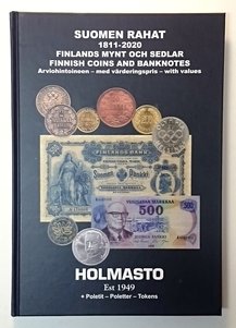 Holmasto Suomen Rahat 1811-2020 Rahaluettelo