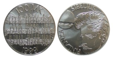 Suomi 1999 Jean Sibelius ja säveltaide 100 mk