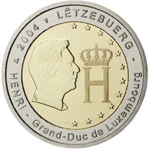 Luxemburg 2004 2e Suurherttua Henrin profiili ja monogrammi