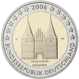 Saksa 2006 2e Schleswig-Holstein, Holstentor Lubeck J