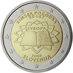 Slovenia 2007 2e Rooman sopimuksen 50-vuotispäivä