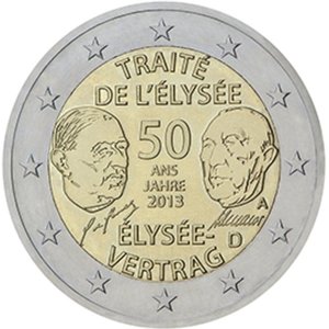 Saksa 2013 2e Élysée-sopimus 50v G