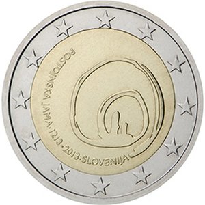 Slovenia 2013 2e Postojnan luolan löytymisestä 800 vuotta