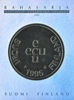 Suomi 1995 markka rahasarja I 10p - 10mk UNC