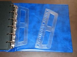 Page lifter for Hagner ring binder