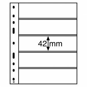 Optima 5C lehdet 5 taskua 42mm kirkas 10 kpl