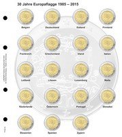 Suppl. page 15: Common Issue European Flag 30 years 2015