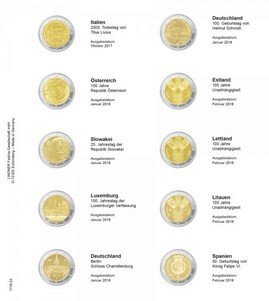 Suppl. page 23: Italy 2017 - Spain 2018 for 2e Album 1118