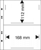 Multi-Collect clear pages 2 pockets 112 x 168 mm, 10/pack