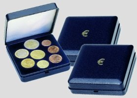 Coin Case for one Euro Coin Set 80 x 80 mm