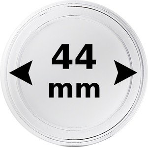 Kolikkokapseli Ø 44,0 mm kolikolle 10 kpl