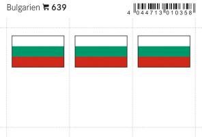 Bulgaria lipputarrat (6 kpl pak)