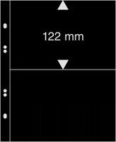 Multi-Collect musta lehti 2 taskua 122 x 189 mm, 10/pakk