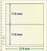 115 mm | 114 mm | Lindner T-Blank lehti *[1]