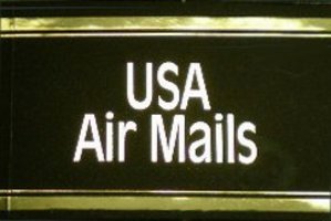USA Air Mails Safe Gold Signetten tarra