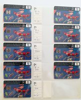 Finland phone cards Tele Outer sSpace Fan lot 7635