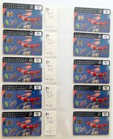 Finland phone cards Tele Outer sSpace Fan lot 7636
