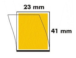 23 x 41 Protective Stamp Mounts, clear