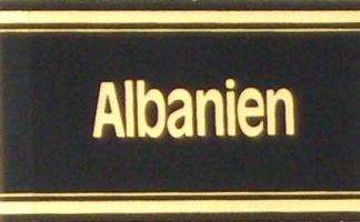 Albanien Safe Gold Signetten tarra Albanien Safe Gold Signetten tarra