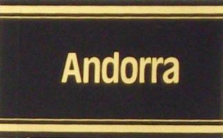 Andorra Safe Gold Signetten tarra