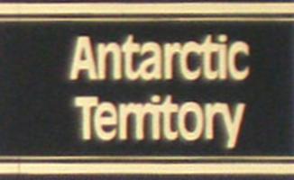 Antarctic Territory Safe Gold Signetten tarra