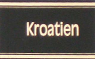Kroatien Safe Gold Signetten tarra Kroatien Safe Gold Signetten tarra