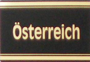 Österreich Safe Gold Signetten label